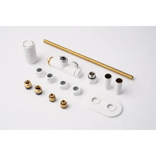 P.M.H. Nova termostatický ventil pre ústredné vykurovanie 6x7 cm biela NOV-R-W