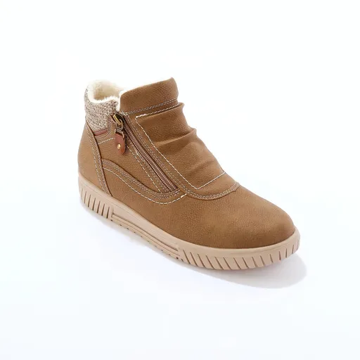 Zvýšené topánky s pleteným lemom