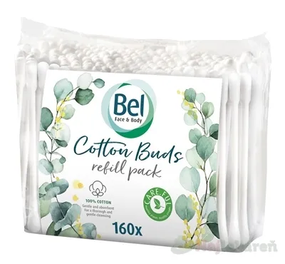 Bel Cosmetic Vatové tyčinky papierové 160 ks