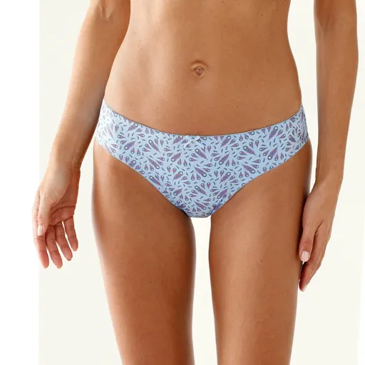 Súprava 4 midi nohavičiek s potlačou páva