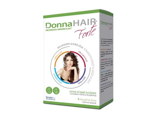 Donna Hair Forte 1-mesačná kúra 30 tabliet