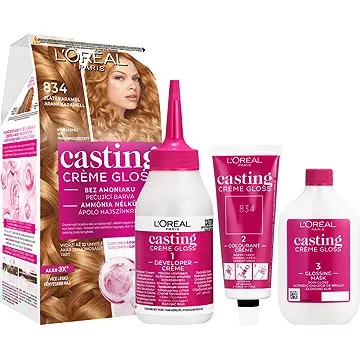 LORÉAL Casting Creme Gloss 834, zlatý karamel (3600521334959)