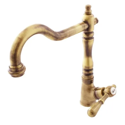 RAV SLEZÁK Morava umývadlová batéria na 1 vodu stará mosadz mk494/8sm MK4948SM