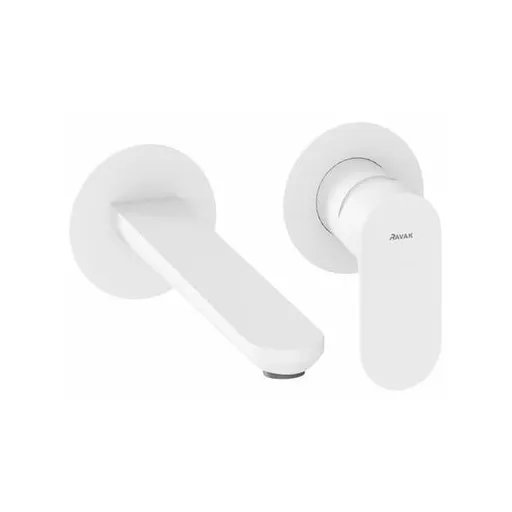 Ravak Eleganta umývadlová batéria bez podomietkového telesa biela matná X070255