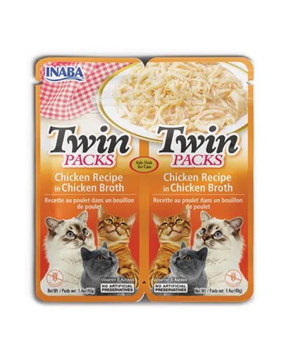 Twin Packs Chicken in Broth 80 g
