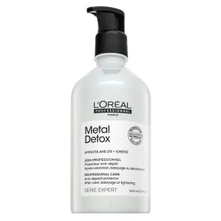 L´Oréal Professionnel Série Expert Metal Detox Professional Care Anti-deposit Protector čistiaci balzam pre ochranu a lesk vlasov 500 ml