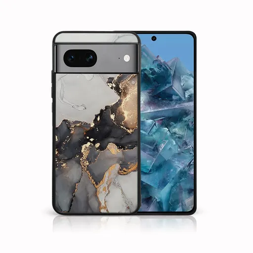 MY ART Ochranný kryt pre Google Pixel 8 GREY MARBLE (140)