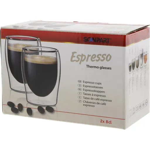 ESPRESSO POHÁRKY 80ML SCANPART
