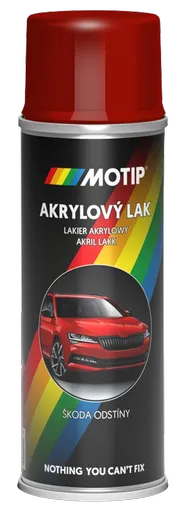 AUTOSPREJ ŠKODA - Metalíza na auto v spreji AC9891 - červená sensual 0,2 L