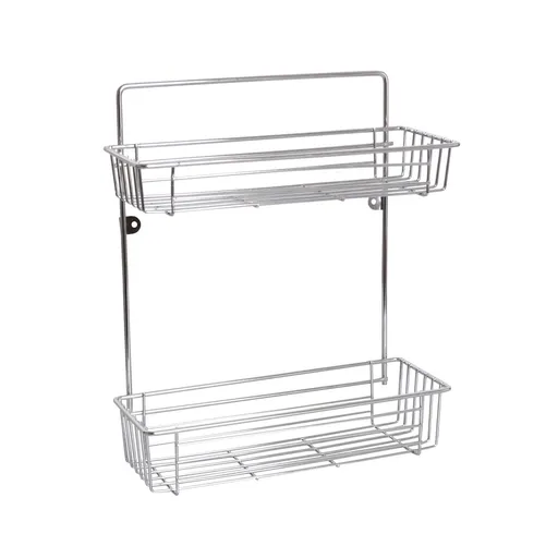 Kúpeľňová polica 2 poschodia, 32 x 13 x 37,8 cm