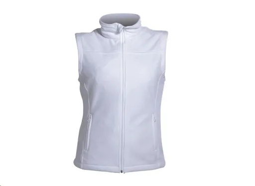 VORMA LADY fleecová vesta biela XS