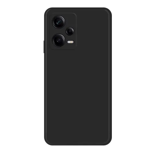 RUBBER Ochranný kryt pre Xiaomi Redmi Note 12 Pro 5G čierny