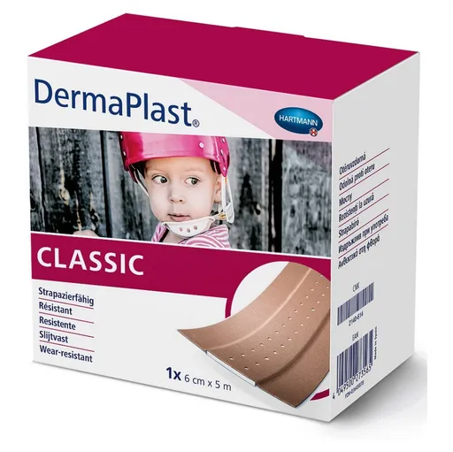 HARTMANN Dermaplast rýchloobväz Classic 6 cm x 5 m