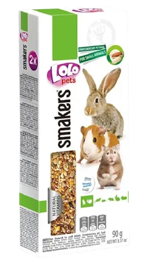 Lolopets Smakers ořechové 2ks 90 g