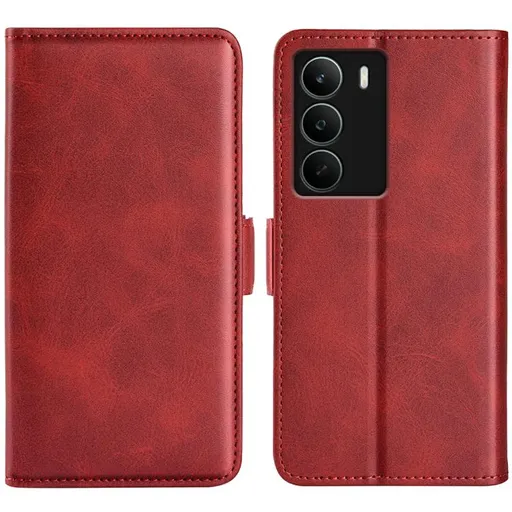 SIDE Peňaženkové puzdro pre Realme C71 červené