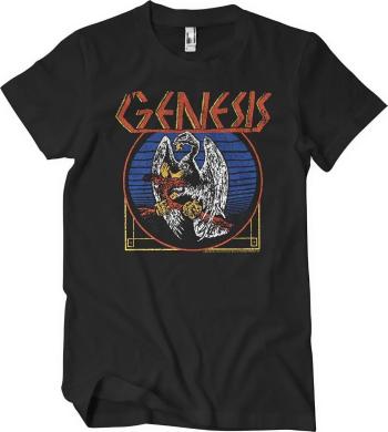 Genesis Tričko Retro Unisex Black 2XL