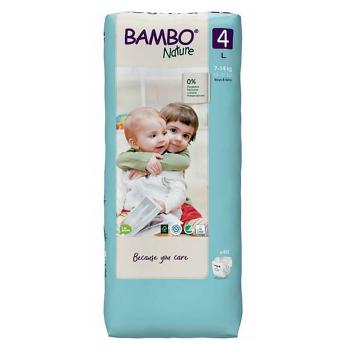 BAMBO Nature 4 Detské plienky 7-14 kg 48 ks