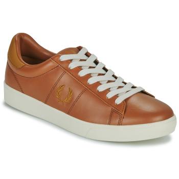 Fred Perry  SPENCER LEATHER  Nízke tenisky Hnedá