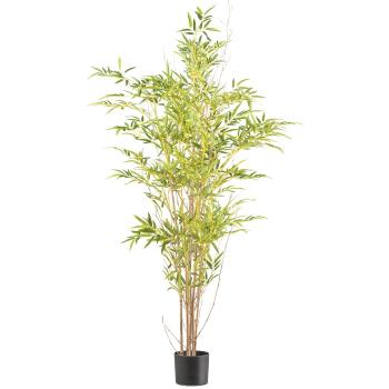 Umelá rastlina Bambus, 150 cm, zelená