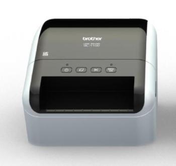 BROTHER tlačiareň štítkov QL-1100 - 101, 6mm, termotlač, USB, Profesionálna Tlačiareň Štítkov - Vstavaná rezačka