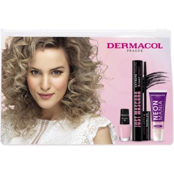 Dermacol Just Mascara darčeková sada pre dokonalý vzhľad Black