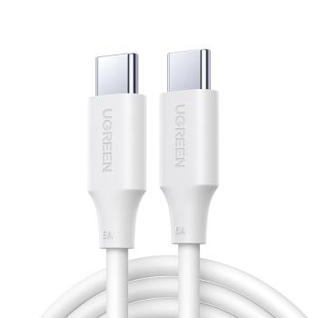 UGREEN US562 100W Kábel Typ USB-C / USB-C 2 metre biely