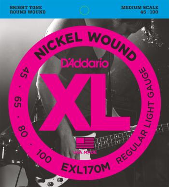 D'Addario EXL170M Struny pre basgitaru