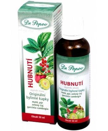 DR.POPOV Chudnutie bylinné kvapky 50 ml