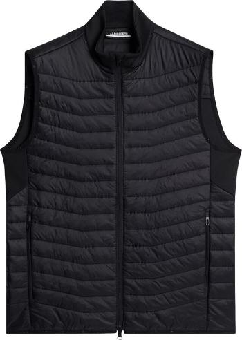 J.Lindeberg Holden Quilt Hybrid Black S Vesta