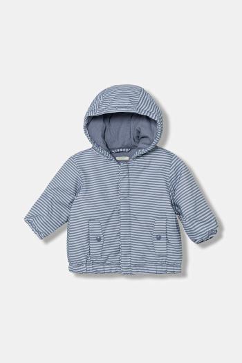 Bunda United Colors of Benetton modrá farba, 2TMRAN00T