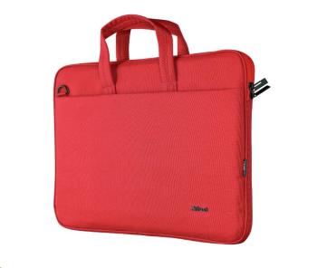 TRUST Puzdro na notebook 16" Bologna Slim Laptop Bag Eco, červená