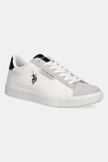 Tenisky U.S. Polo Assn.  TYMES pánske, biela farba,  TYMES011M/5YN1