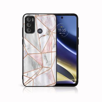 MY ART Ochranný obal Motorola Moto G60 PINK MARBLE (143)