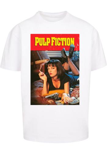 Mr. Tee Pulp Fiction Poster Oversize Tee white - XL