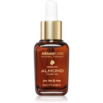 Arganicare Organic Almond za studena lisovaný olej 30 ml