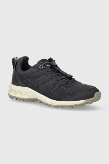 Topánky Jack Wolfskin Woodland 2 Vent Low dámske, čierna farba, 4051291