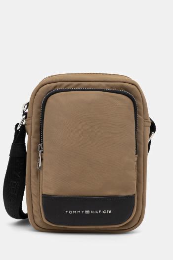 Malá taška Tommy Hilfiger zelená farba, AM0AM13190