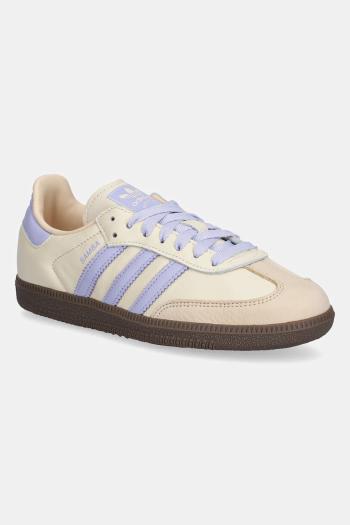 Tenisky adidas Originals Samba OG W béžová farba, JI2678