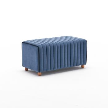 Stolička Mabel Pouf Blue
