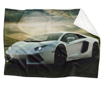 Deka Lamborghini  (Rozmer: 200 x 140 cm, Podšitie baránkom: ÁNO)