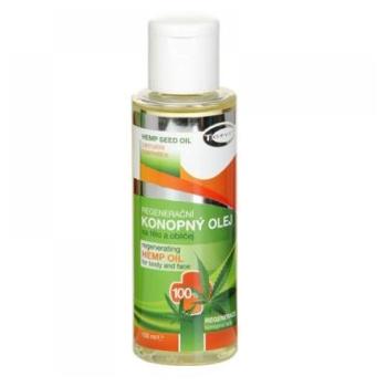 TOPVET Regeneračný konopný olej 100% 100 ml