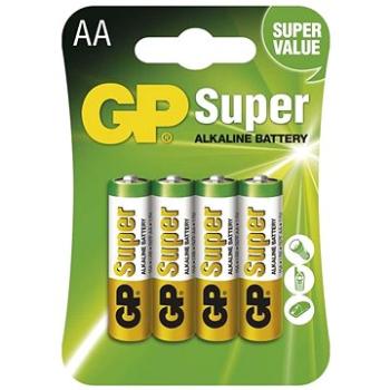 GP Super Alkaline LR6 (AA) 4 ks v blistri (1013214000)