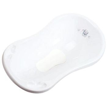 MALTEX vanička so zátkou medvedík 84 cm, biela (5903067008857)