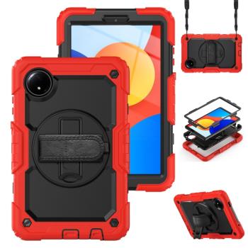 SOLID 360 Odolný obal pre Redmi Pad SE 8.7 červený
