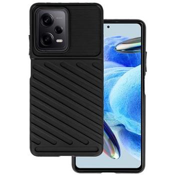 TopQ Kryt Thunder Xiaomi Redmi Note 12 Pro 5G černý 95595 (95999)