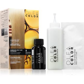 Oleacolor permanentná farba na vlasy odtieň 8 Light Blonde 1 ks