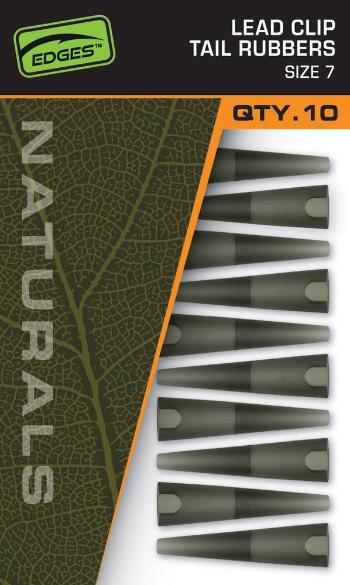 Fox Převleky Edges Naturals Lead Clips Tail Rubbers Size 7 10ks,Fox Převleky Edges Naturals Lead Clips Tail Rubbers Size 7 10ks