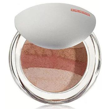 PUPA Milano Rozjasňujúce tvárenka (Luminys Baked All Over Illuminating Blush-Powder) 9 g 02 Stripes Natural