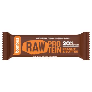 BOMBUS Raw proteínová tyčinka arašidová 50 g