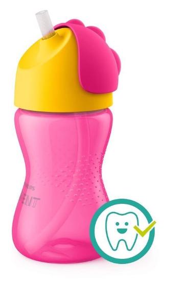 Philips AVENT Hrnček Bendy s ohybnou slamkou dievča 300 ml